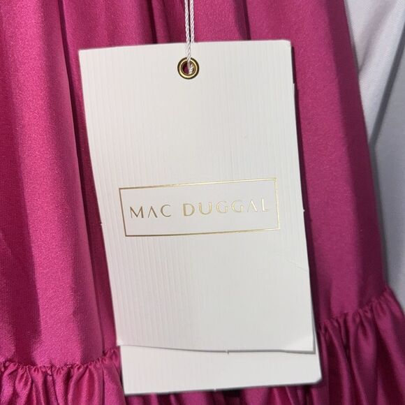 Mac Duggal Pink Halter Maxi Dress - Picture 6 of 8